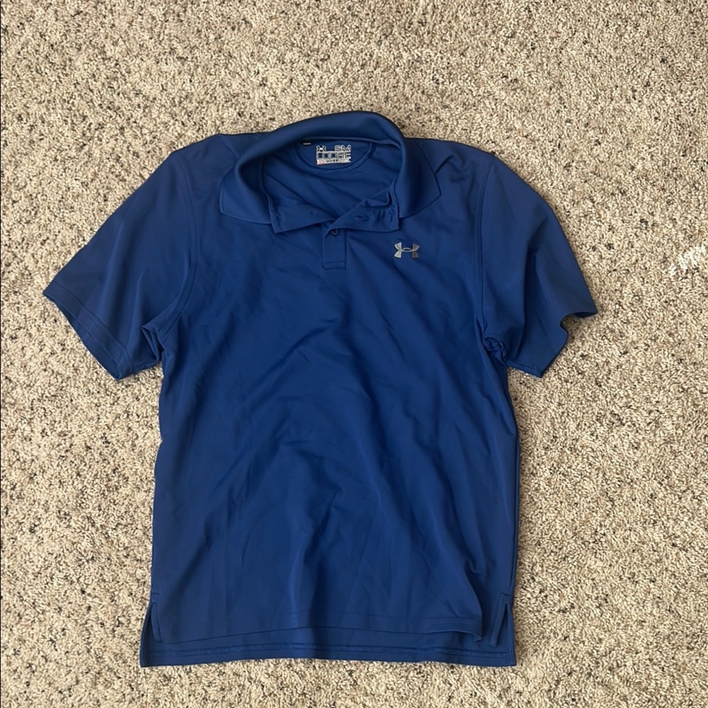 Under Armour Men's Navy Polo Shirt